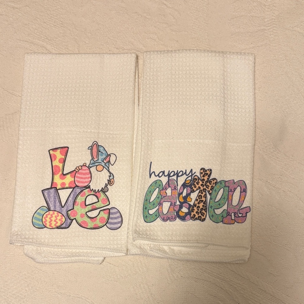 Easter Themed Kitchen Towels